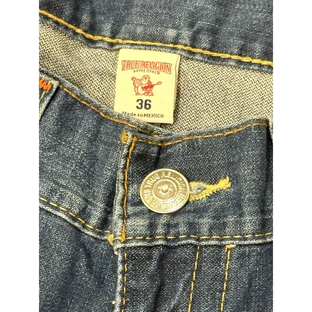 True Religion Mens Jeans size 36 straight leg World Tour